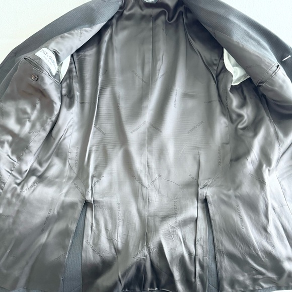 Dolce & Gabbana Chocolate Brown Pin Stripe Suit EU52 - Picture 5 of 11